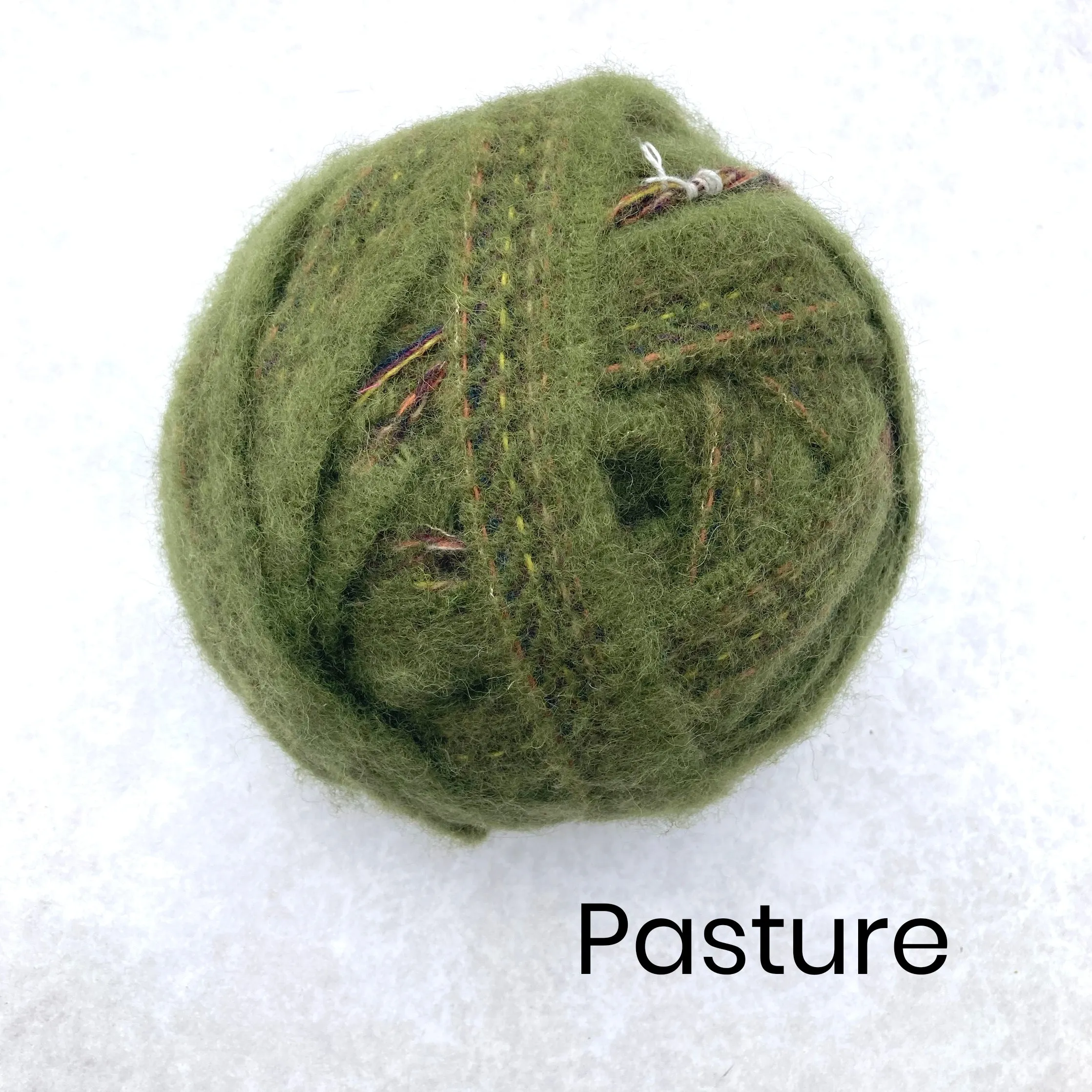 100% Wool Blanket Yarn - Greens