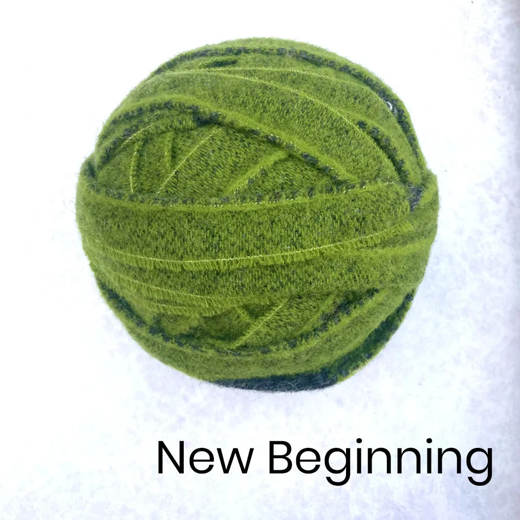 100% Wool Blanket Yarn - Greens