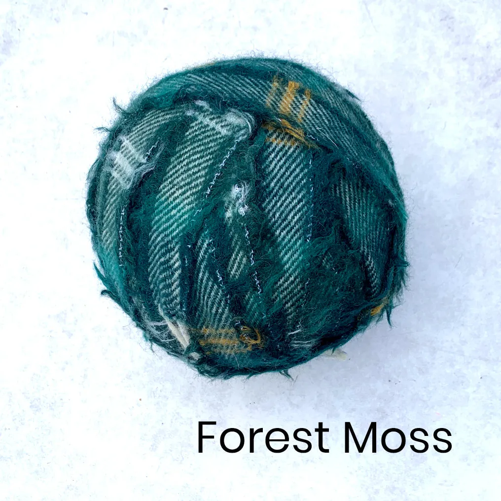 100% Wool Blanket Yarn - Greens