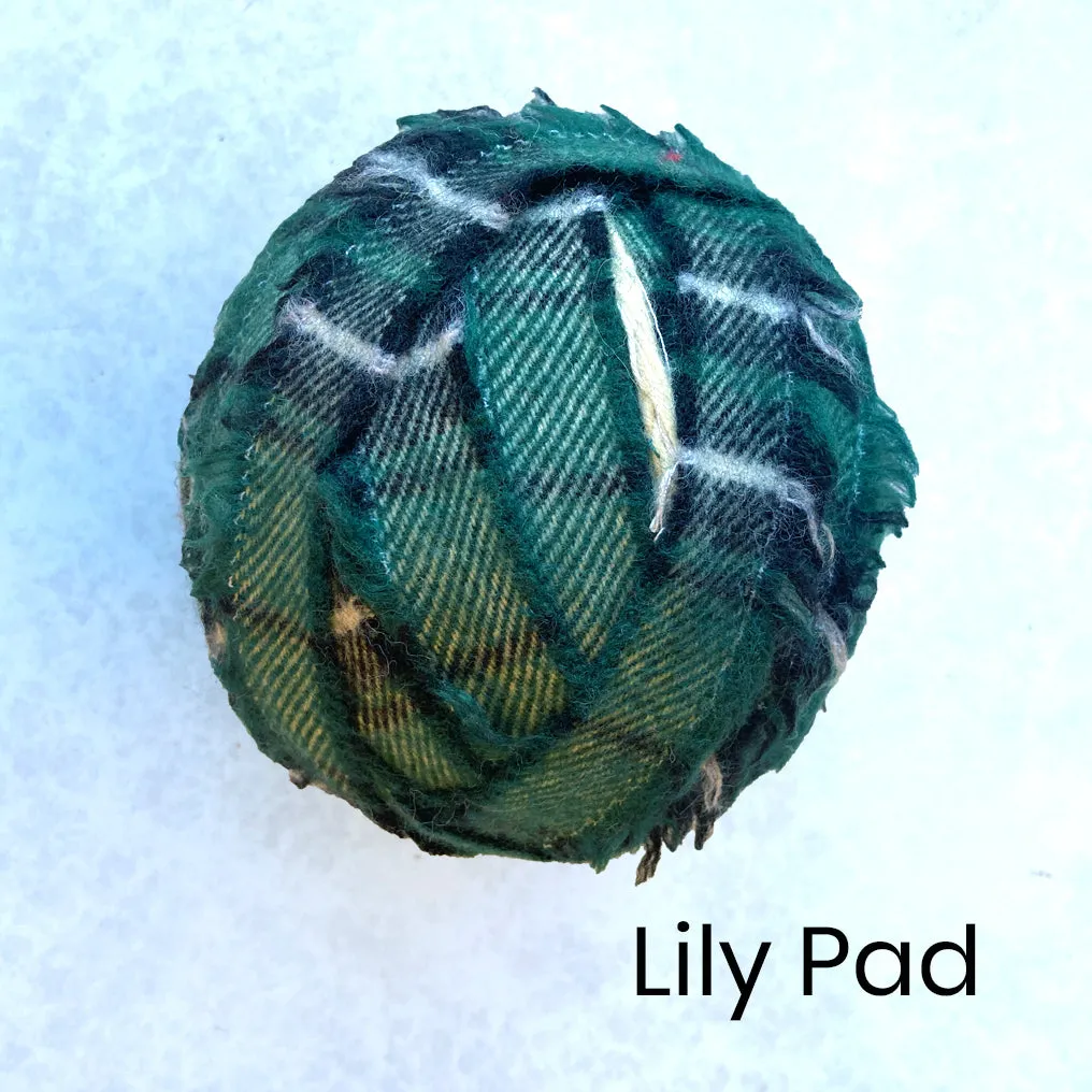 100% Wool Blanket Yarn - Greens