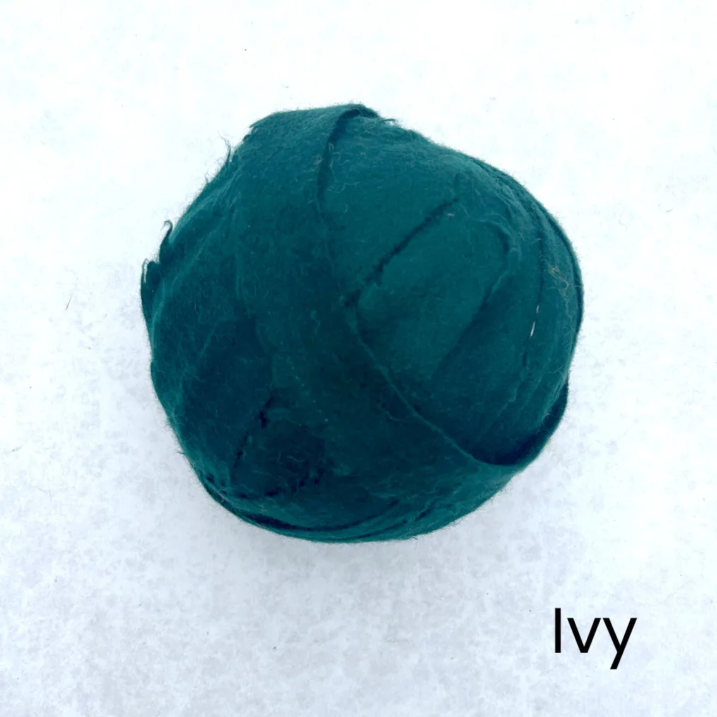 100% Wool Blanket Yarn - Greens