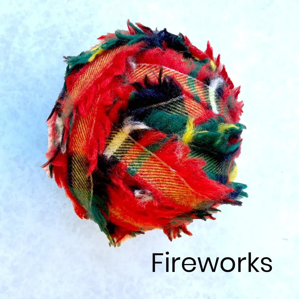 100% Wool Blanket Yarn - Multicoloured