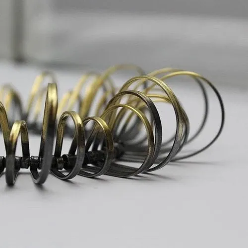 11 Loop Midi Pendant - Silver with Gold Vermeil