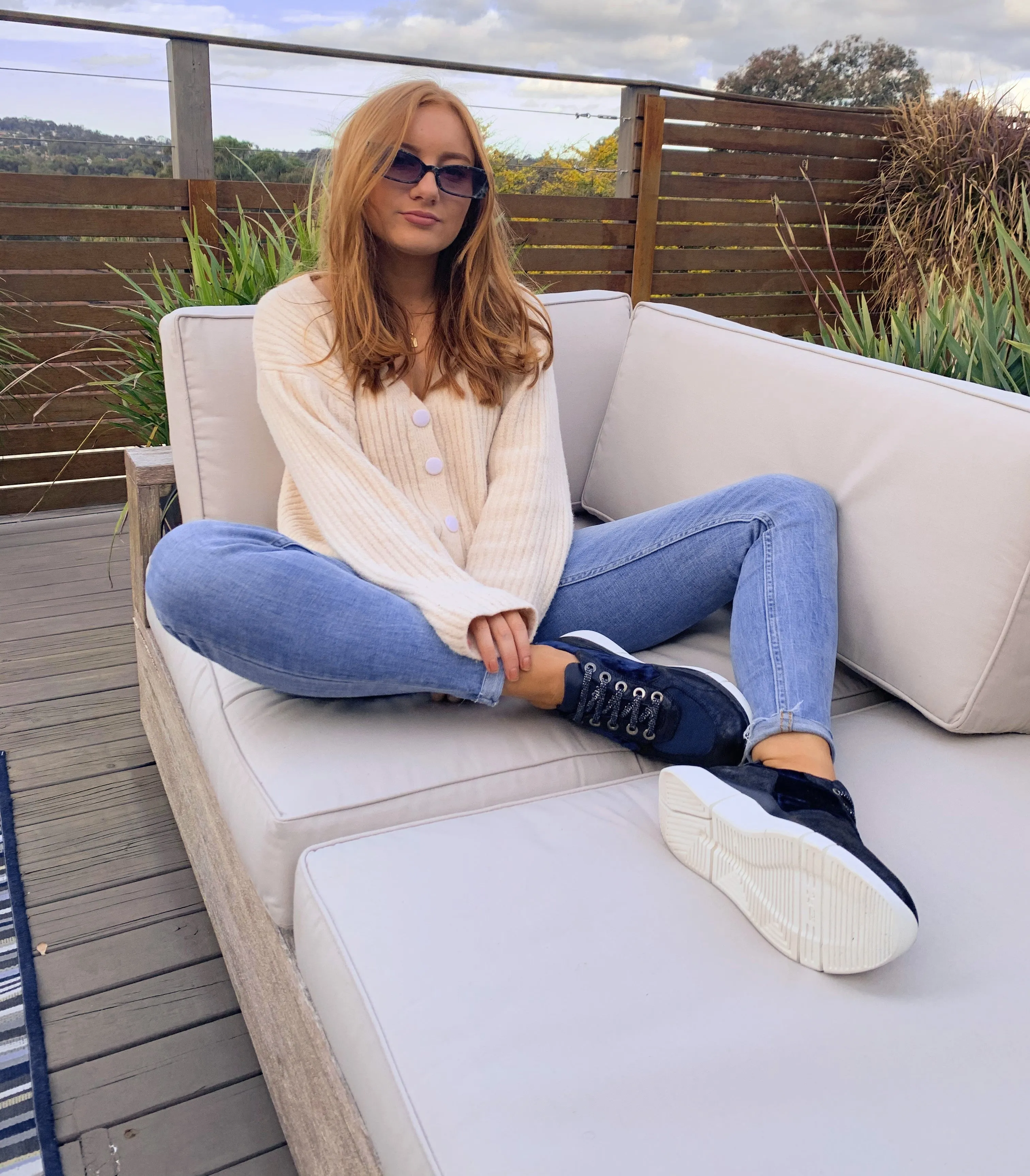 24 Hrs 24307 Dark Blue Sneaker