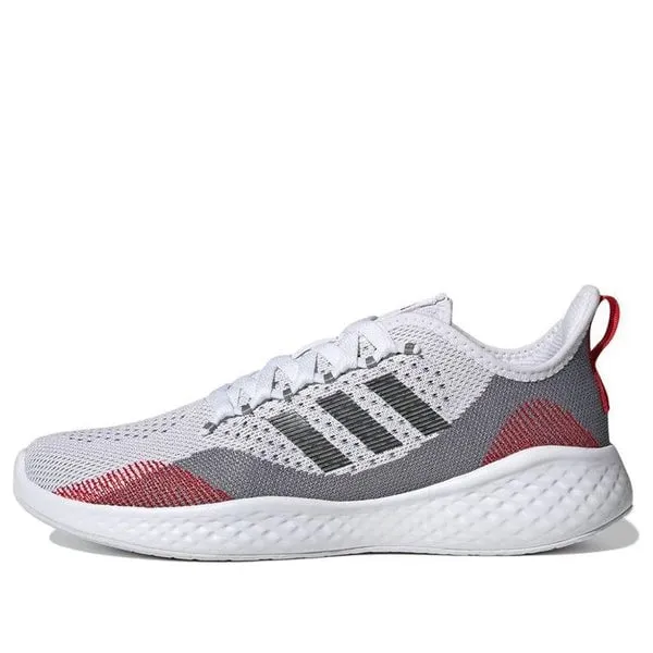 adidas Fluidflow 2.0 'White Red' Trainers, Gray
