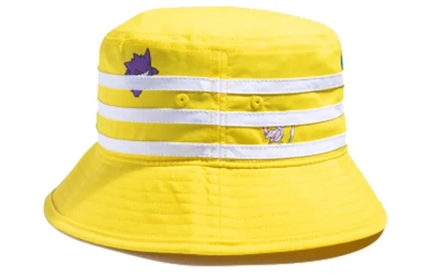 adidas neo x Pokemon Fisherman's hat Yellow