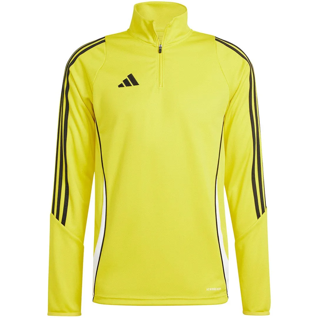 Adidas Tiro 24 Training Top Yellow Is1043 Xl Men's Sweatshirt