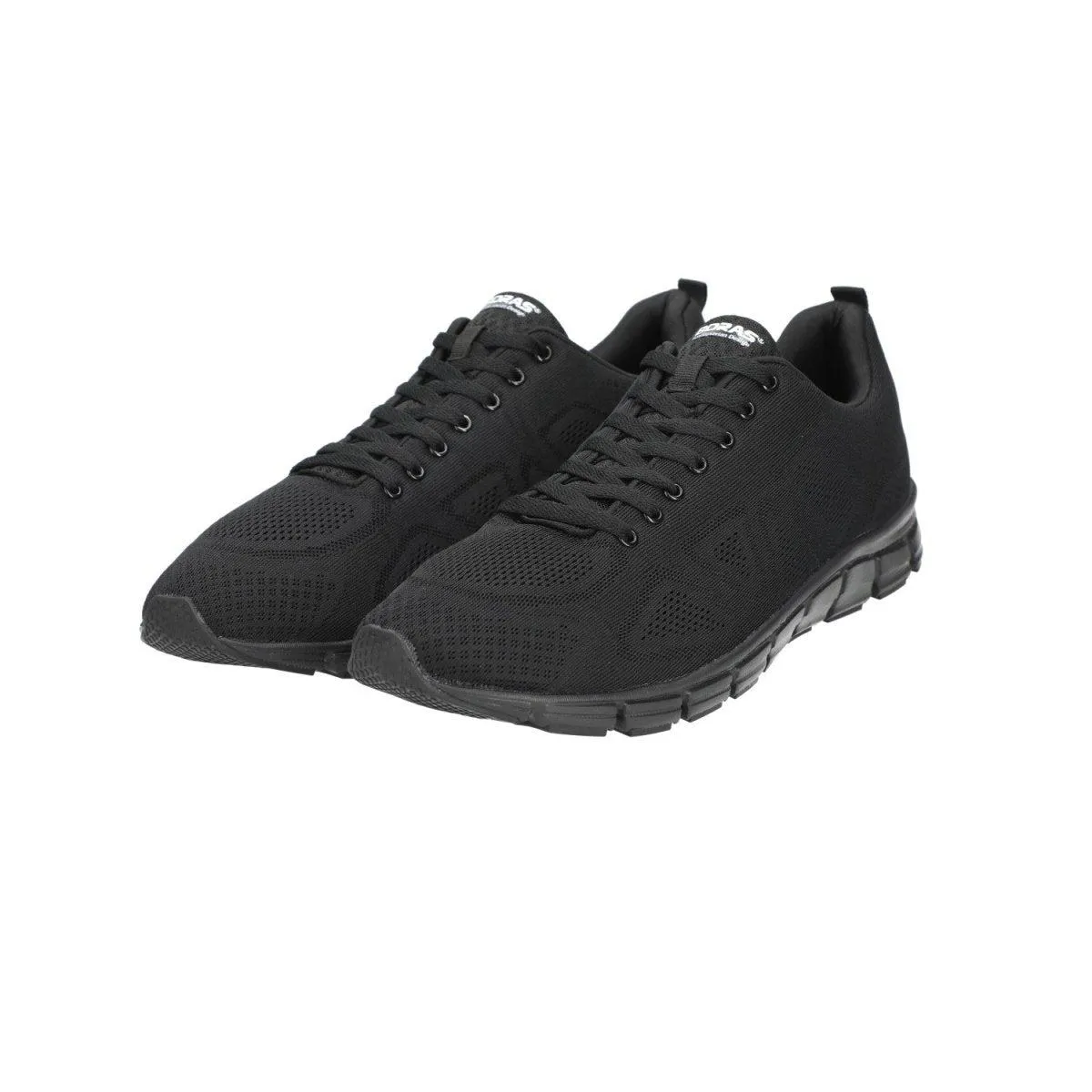 Boras 5203 Trainers Sport Shoes Fabric Black Colour For Men
