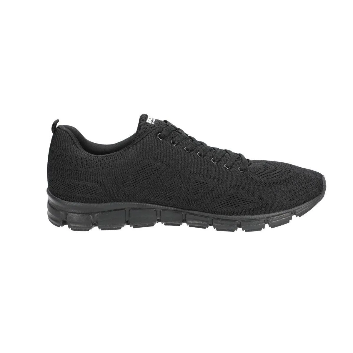 Boras 5203 Trainers Sport Shoes Fabric Black Colour For Men