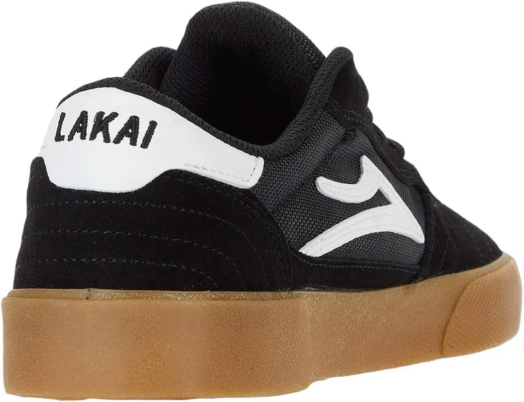 Cambridge Lakai sneakers in Black/Gum Suede