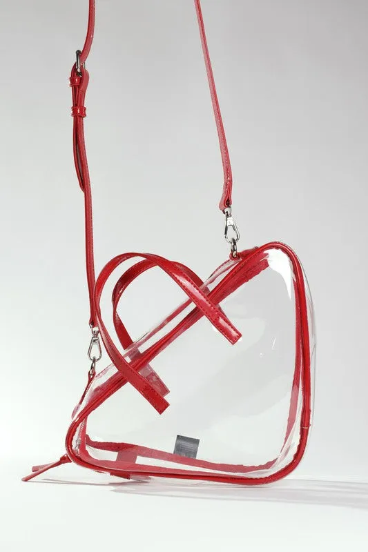 Clear Triangle PVC Bag – Trendy & Versatile