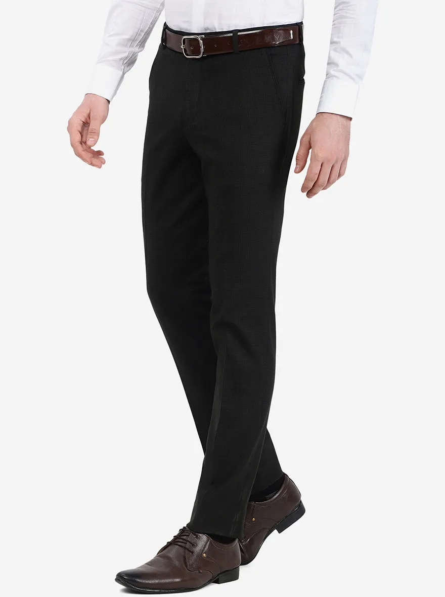 Dark Olive Solid Super Slim fit Formal Trouser | JB Studio