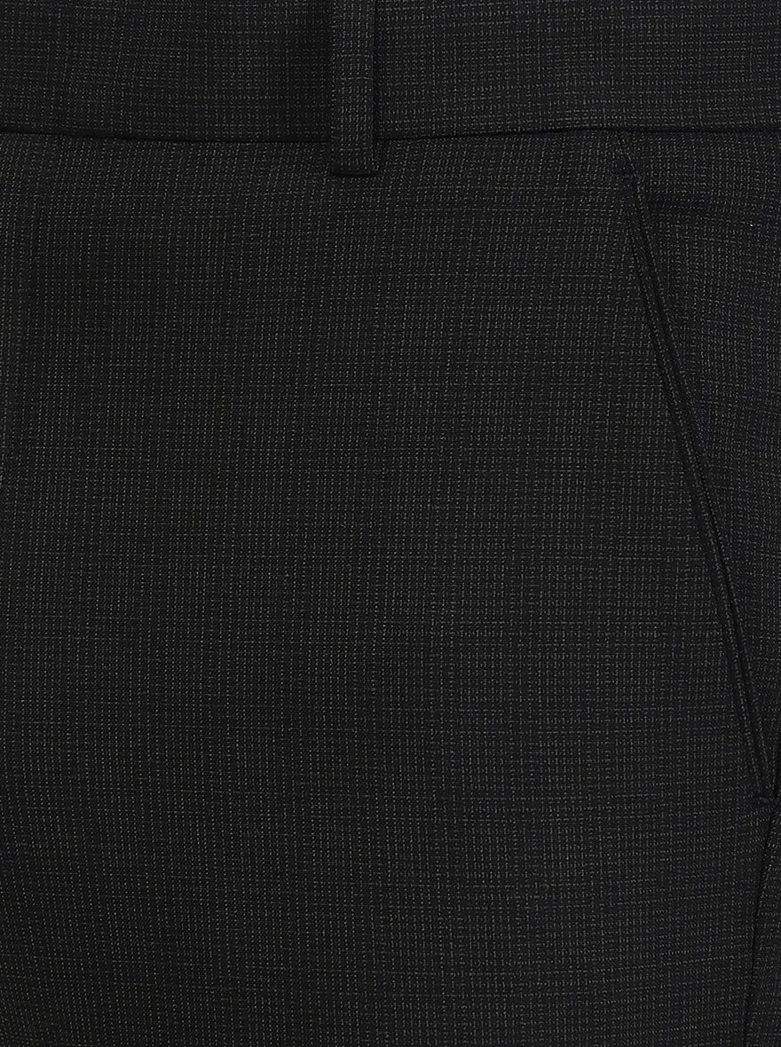 Dark Olive Solid Super Slim fit Formal Trouser | JB Studio