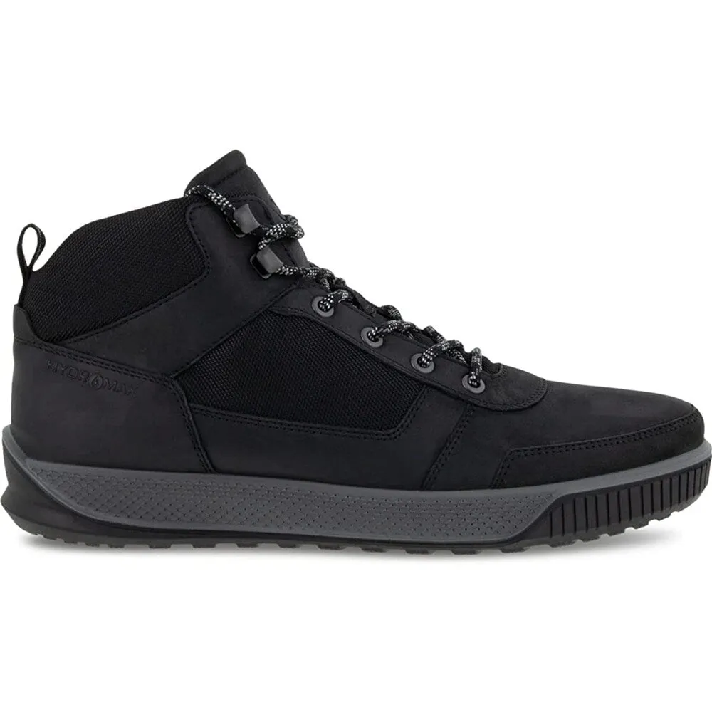 ECCO lace-up boots, black