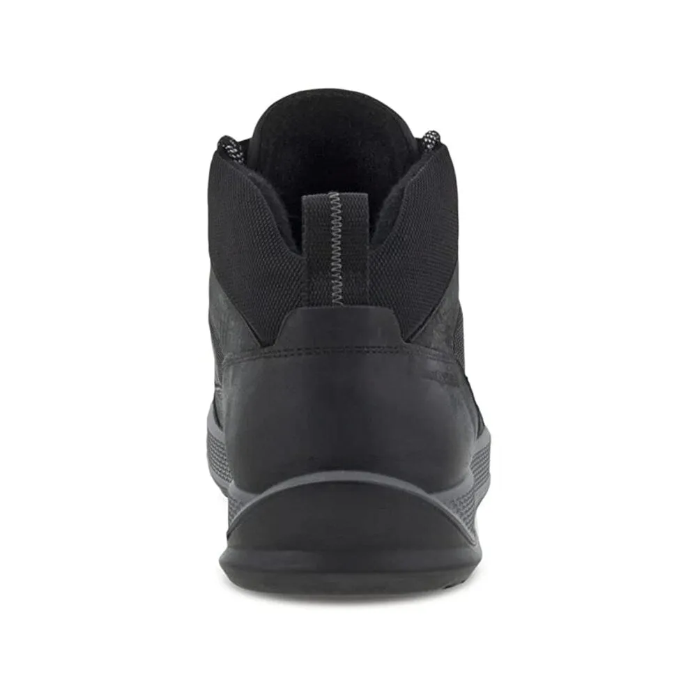 ECCO lace-up boots, black