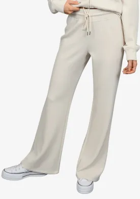 Florine Soft Flared Pants - Stone