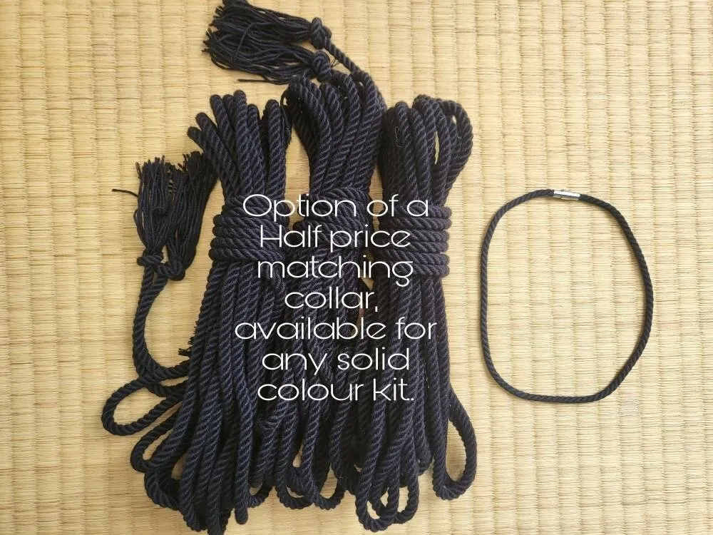 Forest Green Bondage Rope made from Bamboo