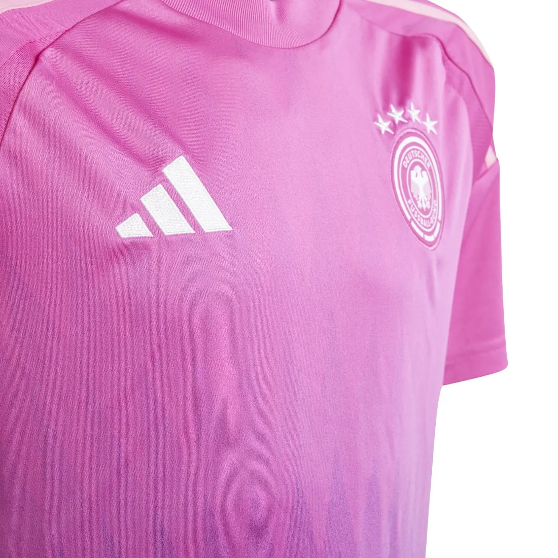 Germany 2024 Adidas Away Junior Jersey Pink