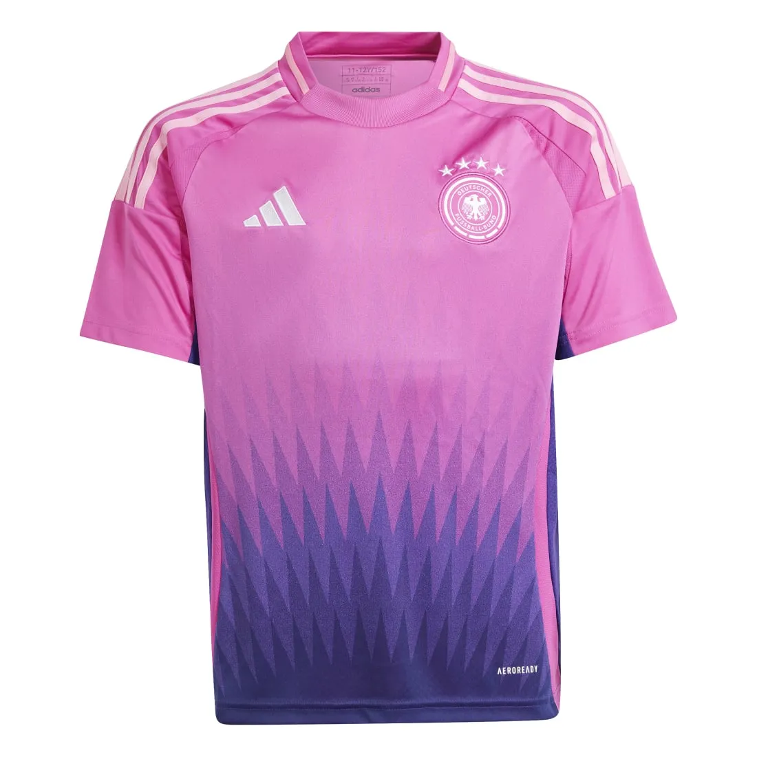 Germany 2024 Adidas Away Junior Jersey Pink