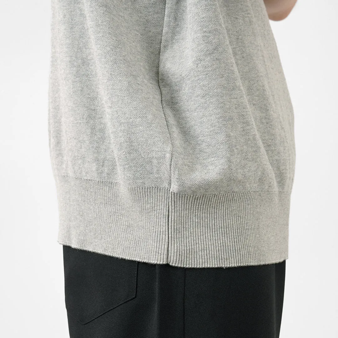 GICIPI / Calamaro Mock neck Relaxed fit Knit and sew