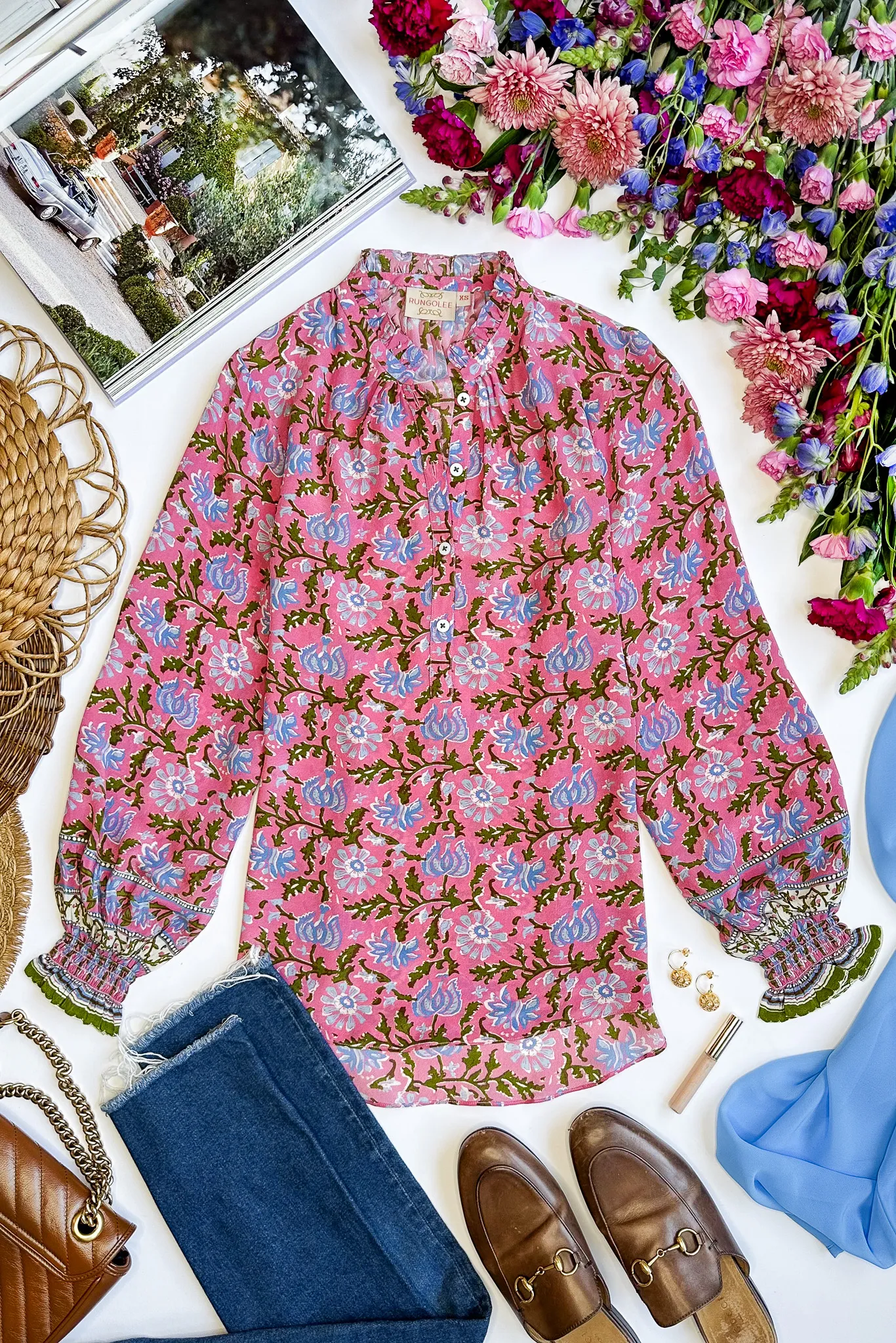 Lola Full Sleeve Silk Blouse