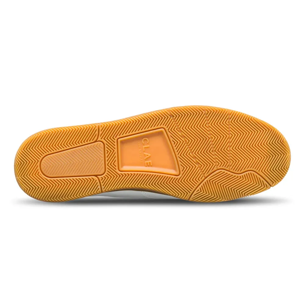 Malone White Leather Light Gum