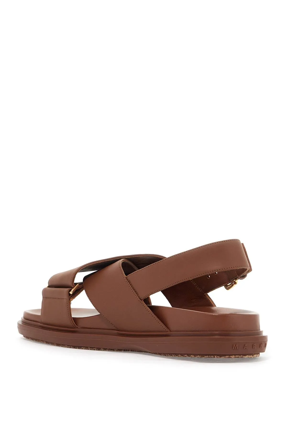 Marni Fussbett Leather Sandals (Size - 40)