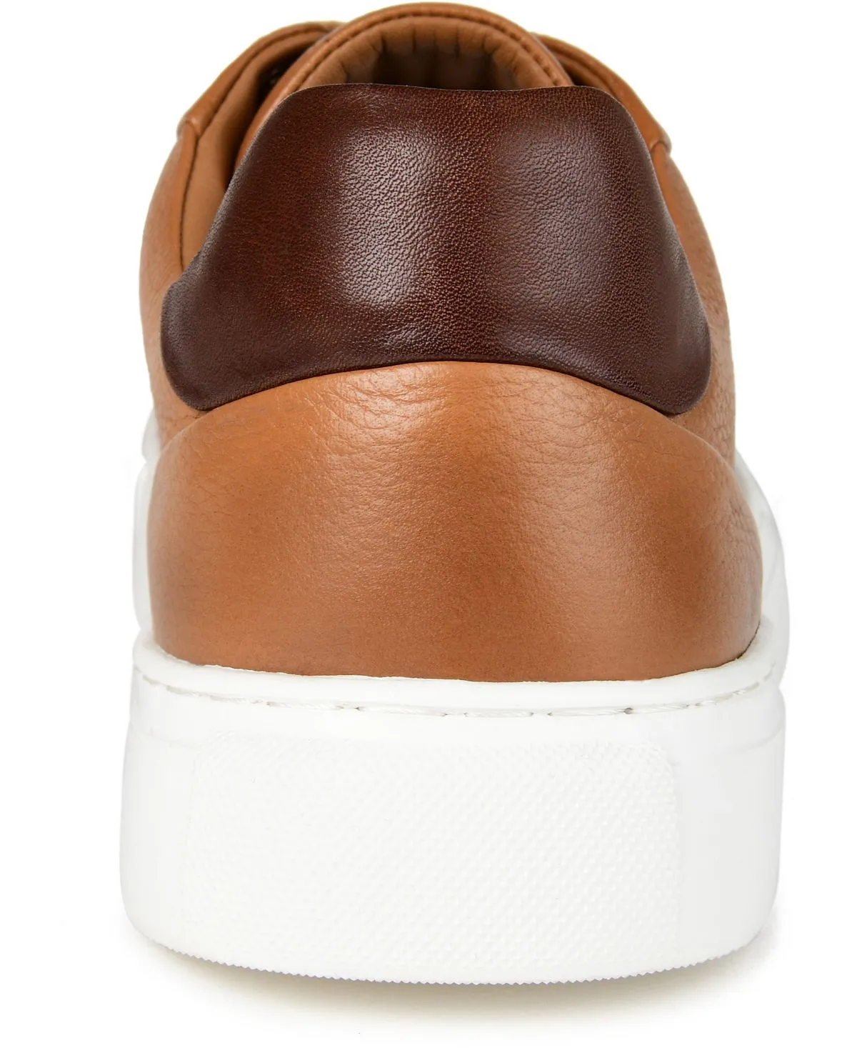Men's canton leather sneakers with Thomas & Vine embossing