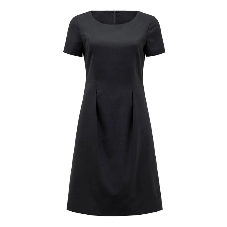 NNT Uniforms Stretch Wool Blend Short Sleeve Dress(CAT67K)