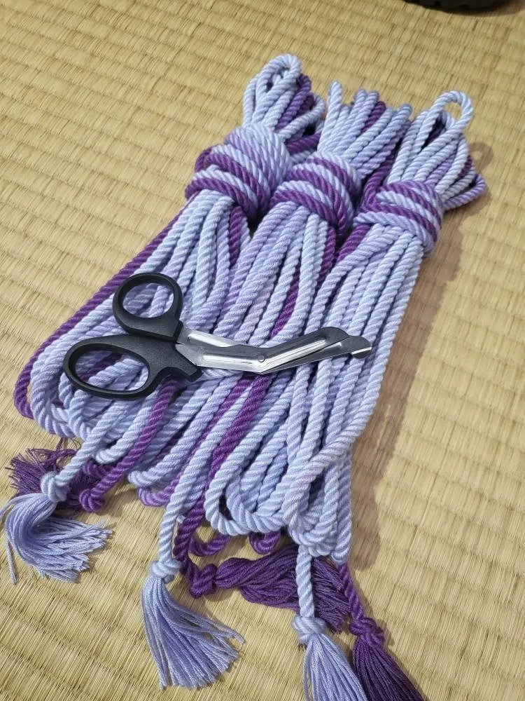 "Purpleberry bliss" bondage bamboo rope
