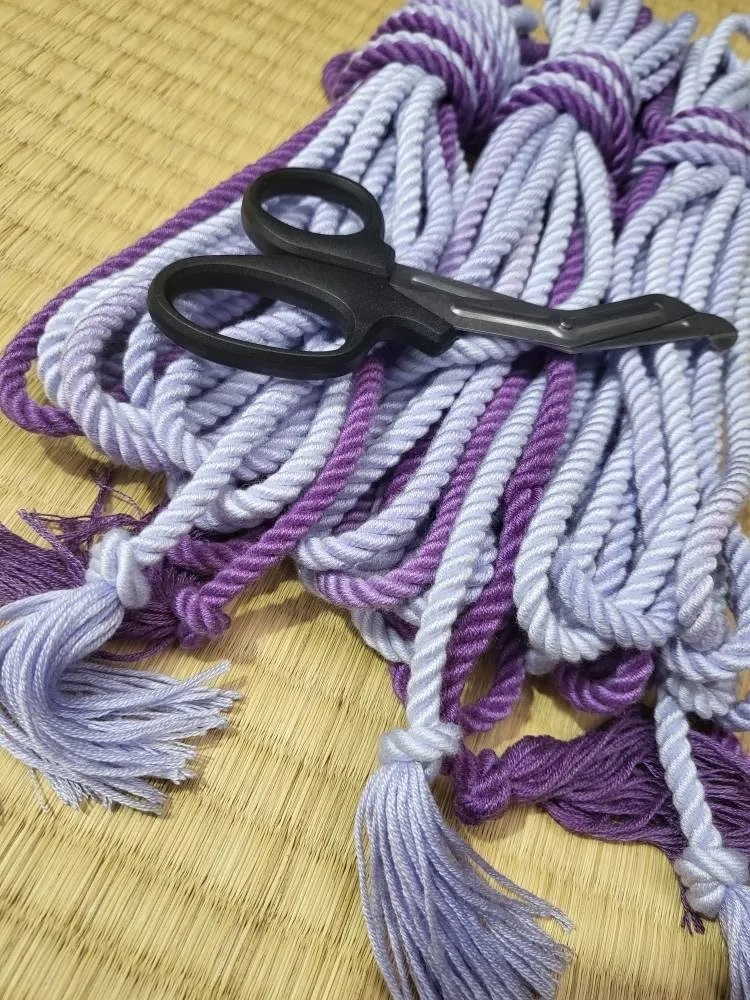 "Purpleberry bliss" bondage bamboo rope