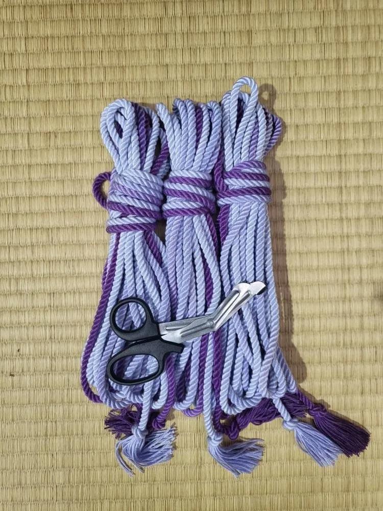 "Purpleberry bliss" bondage bamboo rope