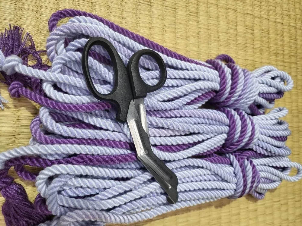 "Purpleberry bliss" bondage bamboo rope