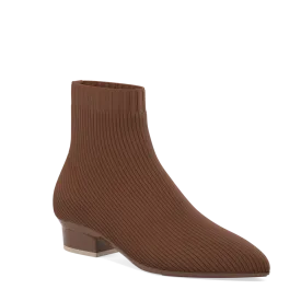 The Bootie Walnut Knit