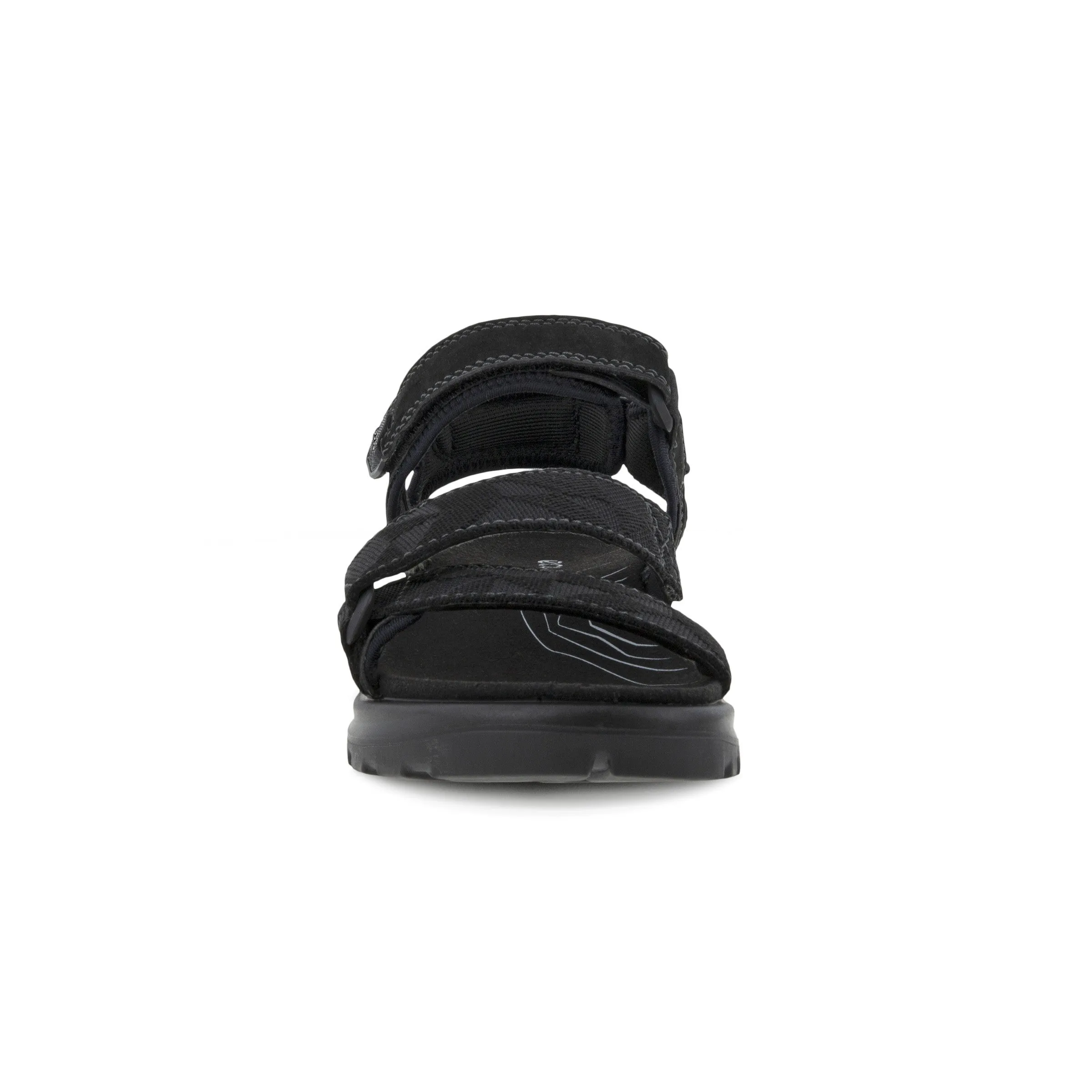 Women's Ecco Yucatan Sandal Color: Black/Black