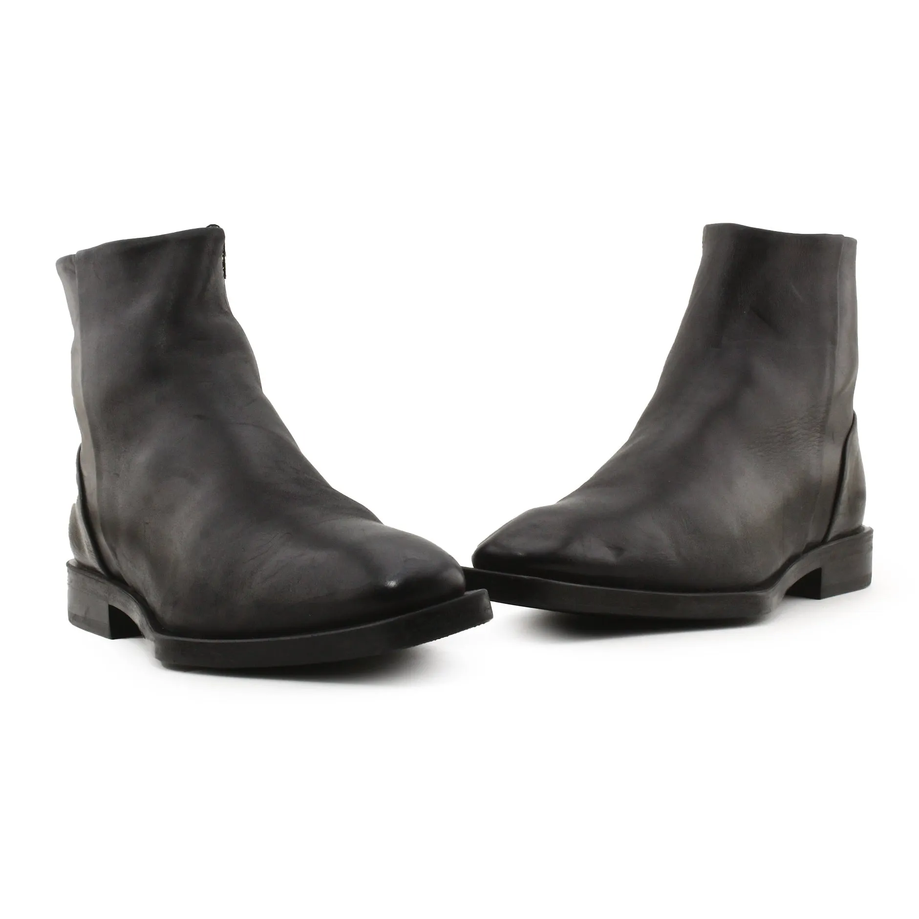 Zara Zipper Chelsea Ankle Boots | 100% Auhentic Leather